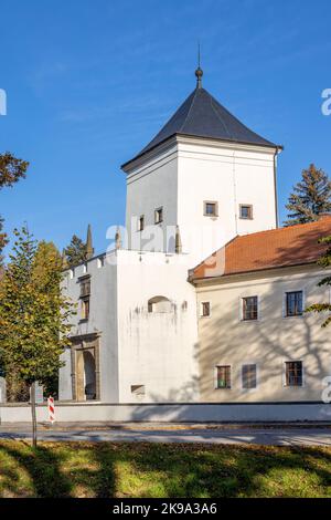 zamek a muzeum, Bystrice pod Hostynem, Zlinsky kraj, Repubblica Ceca / castelli e museo, Bystrice pod Hostynem città, Moravia, Repubblica Ceca Foto Stock