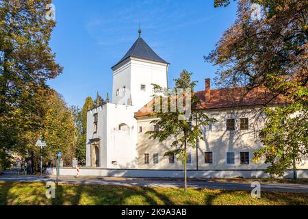 zamek a muzeum, Bystrice pod Hostynem, Zlinsky kraj, Repubblica Ceca / castelli e museo, Bystrice pod Hostynem città, Moravia, Repubblica Ceca Foto Stock