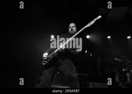 Fotografie della performance incauta di Pretty presso la sala da ballo Barrowland di Glasgow il 26th ottobre 2022 Foto Stock