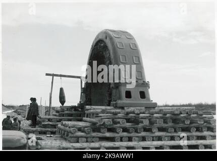 La bomba sospese lo statore. Foto Stock