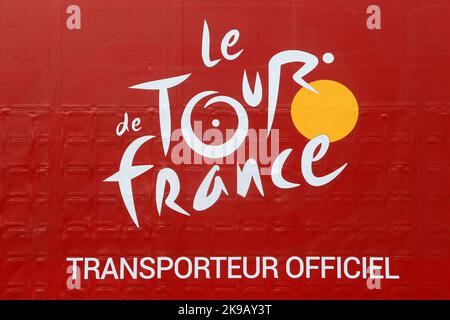 Le Tour de France. Vendredi 22 juillet 2016. Saint-Gervais-les-Bains. Alta Savoia. Auvergne-Rhône-Alpi. Francia. Europa. Foto Stock