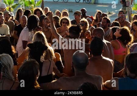 Workshop in Dance Festival Andancas 2022 a Campinho, Alentejo, Portogallo Foto Stock
