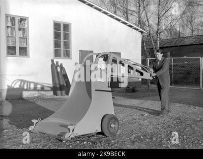 Tiri dell'apparato di caricamento del legno Foto Stock