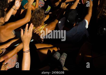 Workshop in Dance Festival Andancas 2022 a Campinho, Alentejo, Portogallo Foto Stock