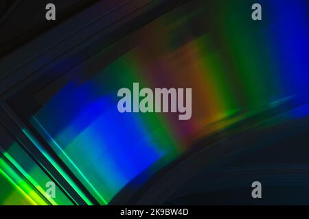 Motivo di luce olografico Colofruil, foto astratta di sfondo Foto Stock