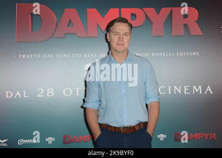 Roma, Italia. 27th Ott 2022. David Morrisey partecipa alla foto del film 'Dampyr' al cinema Barberini multisala di Piazza Barberini. (Foto di Mario Cartelli/SOPA Images/Sipa USA) Credit: Sipa USA/Alamy Live News Foto Stock