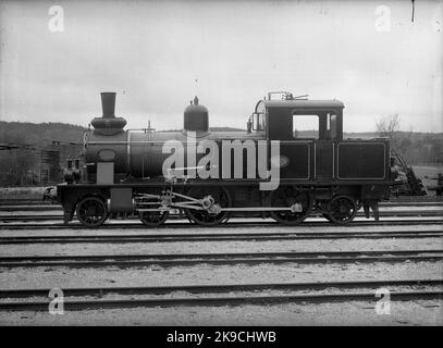 ULB LOK 6. Foto di consegna. La locomotiva è stata prodotta da Nohab. È stato demolito nel 1943. Foto Stock