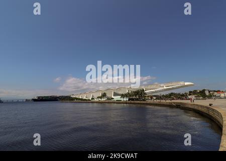 Rio de Janeiro, RJ, Brasile - 27 ottobre 2022: Museo del domani, Piazza Maua, quartiere Centro Foto Stock