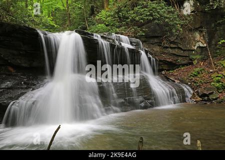 Cascate superiori - Virginia Occidentale Foto Stock