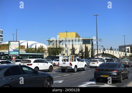Cinema Centro della città di Gerusalemme, Israele. Foto Stock