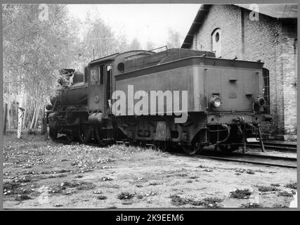 Ferrovia Stoccolma-Nynäs, SNJ Lok 9. Foto Stock