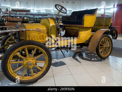 Modello Delage B. 1904. Motore: De Dion-Bouton.France.Car Museum.Encamp.Andorra Foto Stock