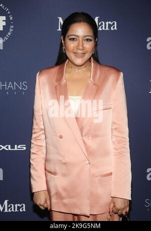 Beverly Hills, Stati Uniti. 27th Ott 2022. Shivani Rawat al WIF Honors: Forging Forward sponsorizzato da Max Mara, ShivHans Pictures, Lexus e STARZ al Beverly Hilton il 27 ottobre 2022 a Beverly Hills, USAlifornia. Credit: Faye Sadou/Media Punch/Alamy Live News Foto Stock