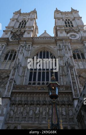 Westminster Abbey Londra, Inghilterra, Regno Unito, Europa Foto Stock