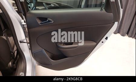 Opel Astra Sports Tourer 2016 abitacolo sedili interni cabina non persone all'interno del cockpit Foto Stock