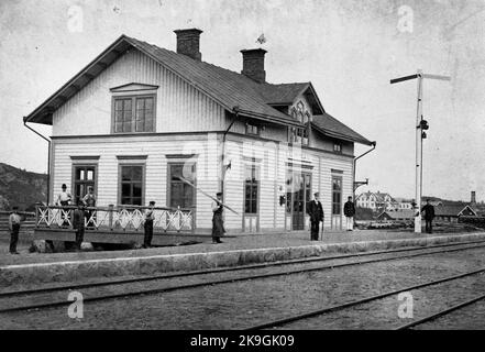 Stazione di Fritsla. Foto Stock