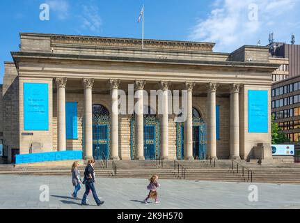 Sheffield City Hall, Barker's Pool, Sheffield, South Yorkshire, Inghilterra, Regno Unito Foto Stock