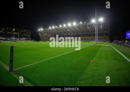 Leeds, Regno Unito. 28th Ott 2022. GV dello stadio durante la partita di Coppa del mondo di Rugby 2022 tra la Nuova Zelanda RL e l'Irlanda RL all'Headingley Stadium di Leeds, Regno Unito, il 28 ottobre 2022. Foto di Simon Hall. Solo per uso editoriale, licenza richiesta per uso commerciale. Non è utilizzabile nelle scommesse, nei giochi o nelle pubblicazioni di un singolo club/campionato/giocatore. Credit: UK Sports Pics Ltd/Alamy Live News Foto Stock