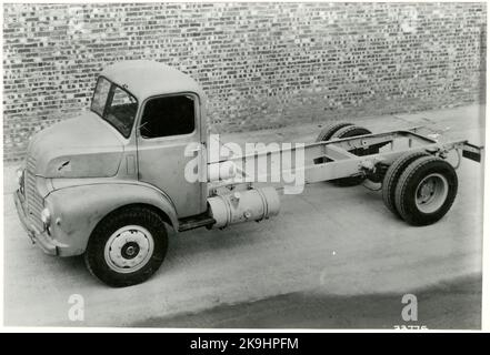 Leyland Comet lastbil. Foto Stock