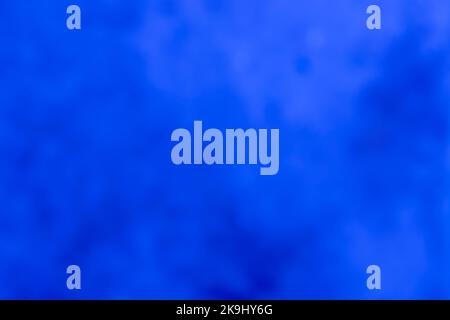 Sfondo sfumato asimmetrico astratto sfocato blu Foto Stock