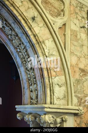 Insole Court Historic House Cardiff, Galles del Sud, Regno Unito Foto Stock