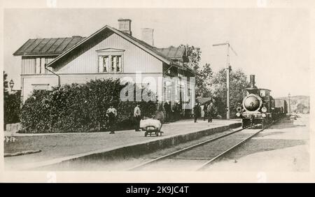 Stazione di Fritsla. Foto Stock