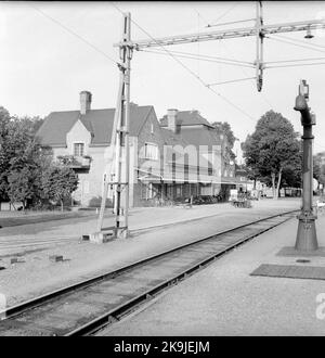 Stazione di Gnesta. Foto Stock