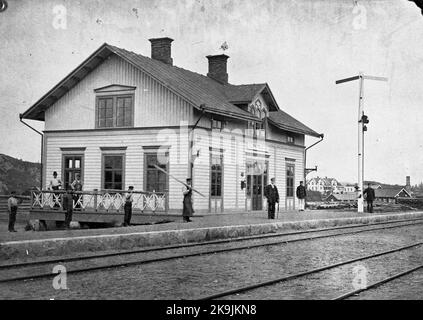 Stazione di Fritsla. Foto Stock