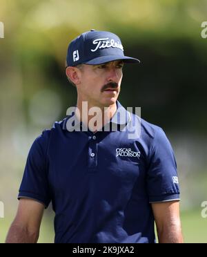 Miami, Stati Uniti. 28th Ott 2022. DORAL, FL - 28 OTTOBRE: Wade Ormsby di Punch Walk verso il primo verde durante le quarti di finale della LIV Golf Invitational - Miami al Trump National Doral Miami il 28 ottobre 2022 a Doral, Florida. (Foto di Alberto E. Tamargo/Sipa USA) Credit: Sipa USA/Alamy Live News Foto Stock