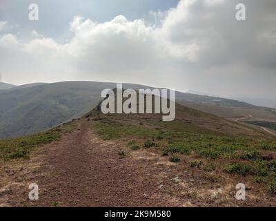 Il Baba Budan Giri Hills è una splendida catena montuosa dei Ghati occidentali Foto Stock