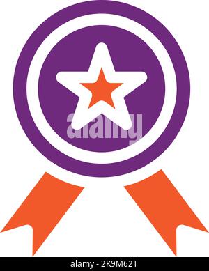 Illustrazione del disegno dell'icona del vettore badge Illustrazione Vettoriale