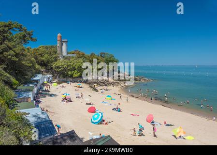 Francia île de Noirmoutier Foto Stock