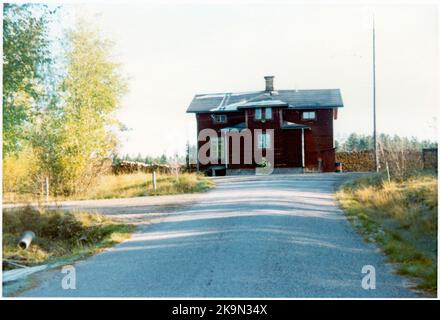 Stazione di Malungsfors. Foto Stock