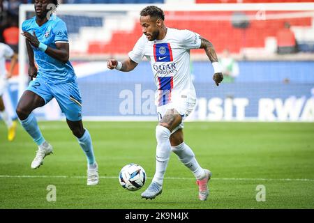 Parigi, Francia. 29th Ott 2022. NEYMAR JR di PSG durante il campionato francese Ligue 1 partita di calcio tra Parigi Saint-Germain e ESTAC Troyes il 29 ottobre 2022 allo stadio Parc des Princes di Parigi, Francia - Foto Matthieu Mirville / DPPI Credit: DPPI Media/Alamy Live News Foto Stock