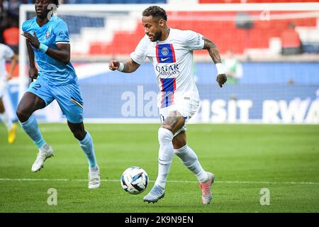 Parigi, Francia. 29th Ott 2022. NEYMAR JR di PSG durante il campionato francese Ligue 1 partita di calcio tra Parigi Saint-Germain e ESTAC Troyes il 29 ottobre 2022 allo stadio Parc des Princes di Parigi, Francia - Foto: Matthieu Mirville/DPPI/LiveMedia Credit: Independent Photo Agency/Alamy Live News Foto Stock