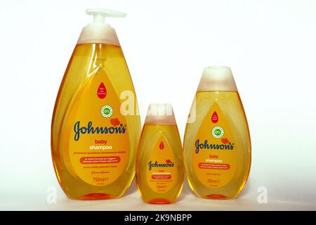 Il baby shampoo di Johnson non più lacrime Foto Stock