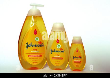 Il baby shampoo di Johnson non più lacrime Foto Stock