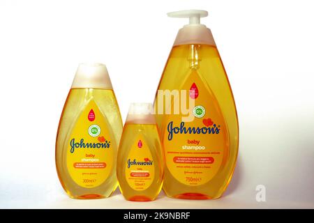 Il baby shampoo di Johnson non più lacrime Foto Stock