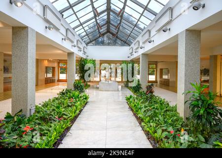 Mausoleo del Maresciallo Tito. Il mausoleo del presidente Josip Broz Tito, Casa dei Fiori, Museo di Jugoslavia, Belgrado, Serbia Foto Stock