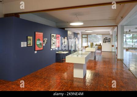 Mausoleo del Maresciallo Tito, Casa dei Fiori, Museo di Jugoslavia, Belgrado, Serbia Foto Stock