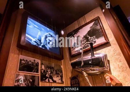 Exponats nel Museo di Innocenza, Istanbul, Turchia Foto Stock