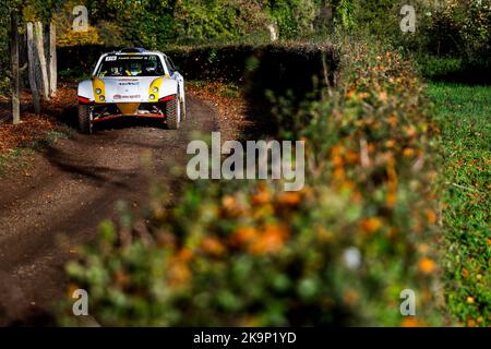 276 VAUTIER Maxime (fra), HOLLARD Flavien (fra), Vautier Golf, azione durante l'8ème Rallye TT des 7 Vallées 2022, 9th° round del Championnat de France des Rallyes TT 2022, dal 28 al 29 ottobre 2022 a Fruges, Francia - Foto Julien Delfosse / DPPI Credit: DPPI Media/Alamy Live News Foto Stock