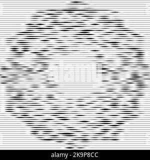 Sfondo vettoriale in bianco e nero astratto a righe Illustrazione Vettoriale