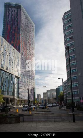 Sky Scrapers a Croyden Londra Foto Stock