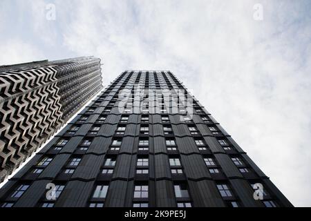 Sky Scrapers a Croyden Londra Foto Stock