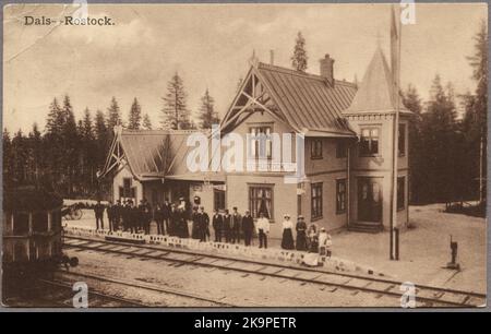 La stazione in dals Rostock. Foto Stock