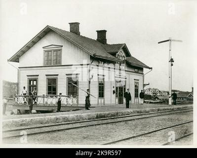 Stazione di Fritsla. Foto Stock
