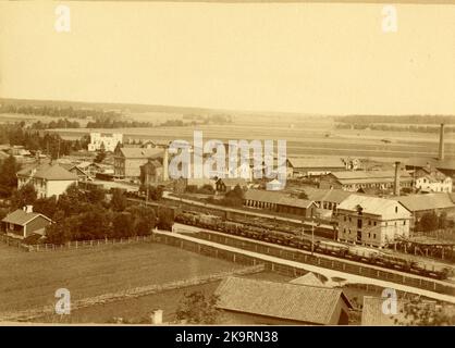 Stazione di Heby Foto Stock