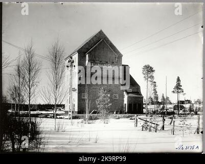 TransFormatrstationen i Nuortikon. Foto Stock