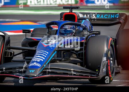 Città del Messico, Messico, 30th ottobre 2022, Alex Albon, dalla Thailandia compete per Williams Racing. Qualificazione, 20° round del campionato di Formula 1 2022. Credit: Michael Potts/Alamy Live News Foto Stock